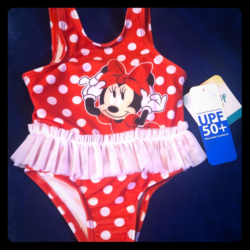 Minnie Mouse baby girl swimsuit